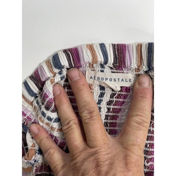 Aeropostale Women’s Size Medium Exclusive Island Berry Date Night Dress Mini - Picture 4 of 8